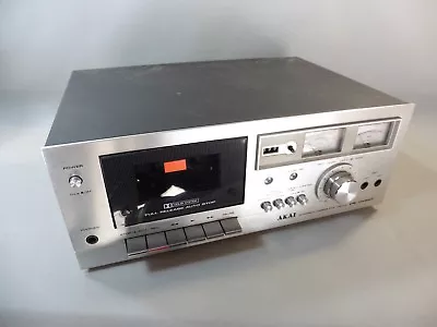 Kaufen Plattenspieler Akai Stereo Kassette Deck CS-702 D Ii Verkauft In L'Etat • 72.49€