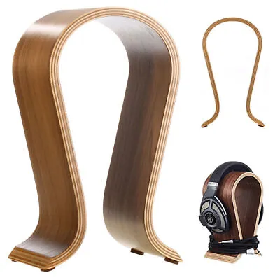 Kaufen Kopfhörer Halter Holz Kopfhörerständer Gaming Headset Stand Kopfhörerhalter R4U3 • 23.50€