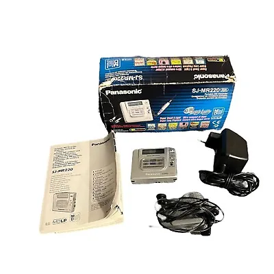 Kaufen Panasonic SJ-MR220 Portable Minidisc Recorder Player • 99.50€
