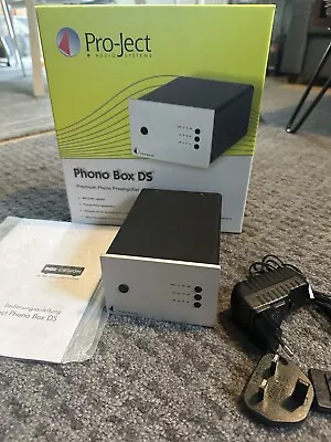Kaufen Pro-Ject Phono Box DS Silber Top Vorverstärker Für Plattenspieler • 145€