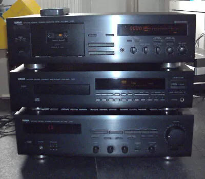 Kaufen Yamaha Hifi Stereoanlage RC-X 1xCD 1 XTape 1x Reciever Bitte Lesen ! Alles OK! G • 99€