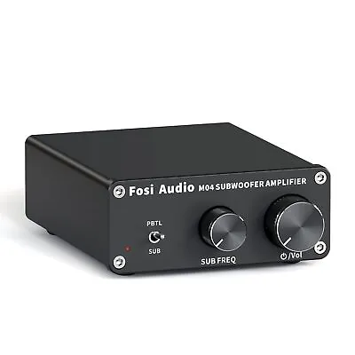 Kaufen Fosi Audio M04 Subwoofer-Verstärker Für Heimkino Mono-Kanal Digital Klasse D • 89.89€