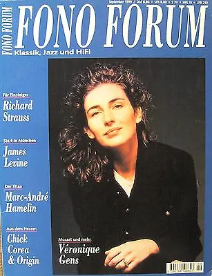 Kaufen Fono Forum 9/99 Veronique Gens, James Levine, Chick Corea, Richard Strauss, DVB • 3€