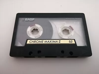Kaufen BASF Chrome Maxima II 60 Position High Audio MC Kassette Cassette #4 • 13.99€