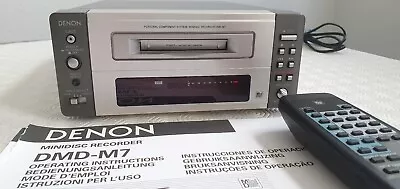Kaufen DENON DMD-M7 Minidisc Recorder/Player Inklusive Bedienungsanl. Und Fernbedienung • 170€