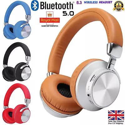 Kaufen Kabellose Bluetooth Kopfhörer Over-Ear Geräuschunterdrückung Hi-Fi Stereo Alle Geräte • 17.53€