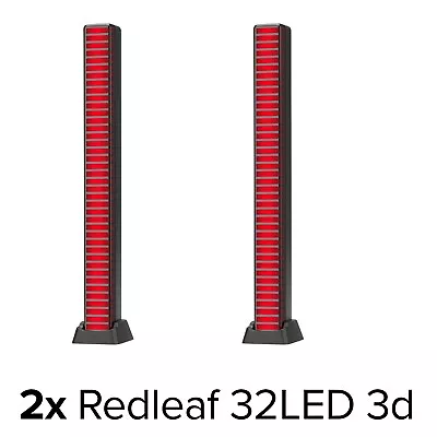 Kaufen 2x Equalizer RGB Redleaf 32LED 3d Klanggrafik Spectrum Display Sound Grafik • 30.50€