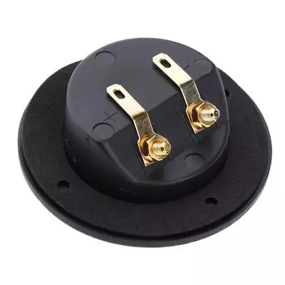 Kaufen Lautsprecher Box Terminal Rund Federteller Stecker Subwoofer Gehäuse • 7.03€