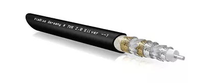 Kaufen Meterware Viablue TVR 2.0 Silver Antennenkabel HDTV OFC 8mm 75Ohm 23400 • 6.99€