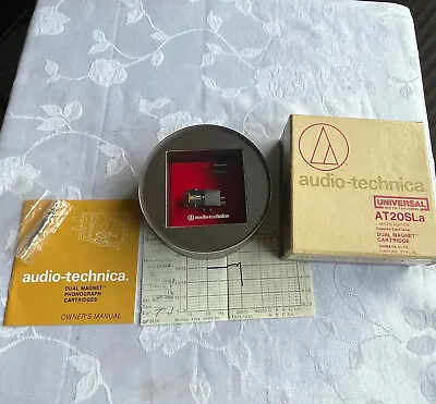 Kaufen Plattenspieler-Tonabnehmer-System Mit Shibata Nadel,Audio-technica AT20SLa, 1977 • 299€