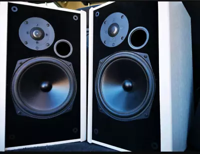 Kaufen 2 Stück MB Quart 500 Lautsprecher Boxen Mit Abdeckung In Weiß  Hergestellt In De • 189€