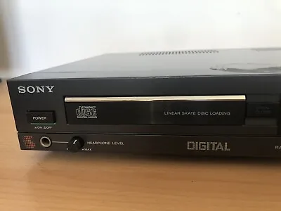 Kaufen Sony CDP-70 Digital Single Compact Disc CD Player 1985 Vintage • 89€