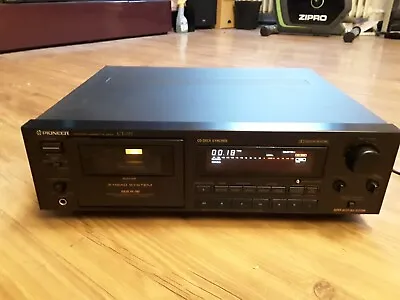 Kaufen Pioneer Kasettendeck Tapedeck Stereo Cassette Deck CT-777 • 450€
