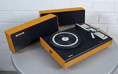 Kaufen Philips Plattenspieler 22GF603 Mit Stereoverstärker Tischmodell Baujahr 1972 • 29.50€
