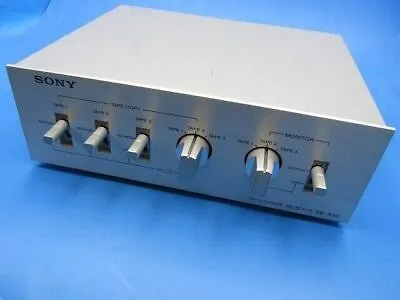 Kaufen SONY SB-500 Tape Recorder Selector Tape Deck Selector Silber Vintage Gebraucht • 134.65€