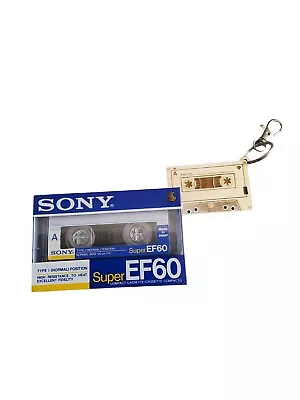 Kaufen Sony EF 60.Audio-Cassette,MC,Leer Kassette.Neu&Ovp.Kostenloser Schlüsselanhänger • 14€