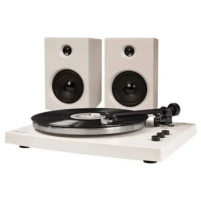 Kaufen Crosley T150 Weiß Plattenspieler Schallplattenspieler Musik Sound • 175.07€