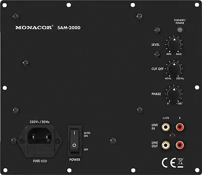 Kaufen Monacor SAM-200D Aktive Subwoofer-Module Für Das Digitale Zeitalter 280 W 030004 • 209.90€