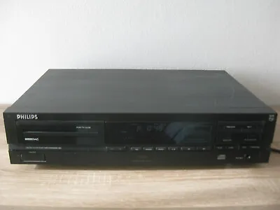 Kaufen Philips CD-Player CD604 TwinDAC Cd-Spieler 16 Bit 4-fachVintage Retro 1990-1992  • 49€