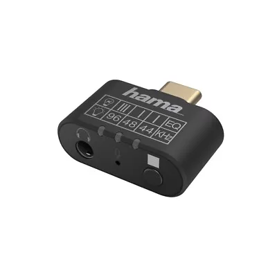 Kaufen Hama - 200302 Audio-Adapter, USB-C-Stecker - 3,5-mm-Klinke-Buchse, Equalizer, Mi • 46.24€