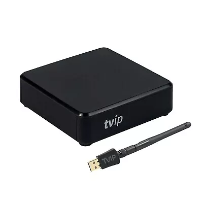 Kaufen TVIP S-Box V.530 4K UHD Multimedia TV IP Player Mit 600Mbit WLAN Stick Adapter • 94.90€