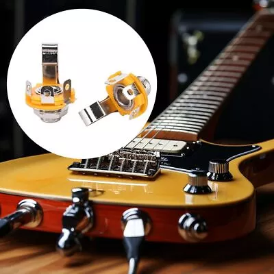 Kaufen Für Alle E-Gitarre & Bassgitarre TS Panel Chassis Mount Jack Audio-Buchse • 3.01€