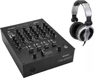 Kaufen Omnitronic PM-422P DJ Mixer Mit Bluetooth & MP3-Player Set 4-Kanal Kopfhörer USB • 246€