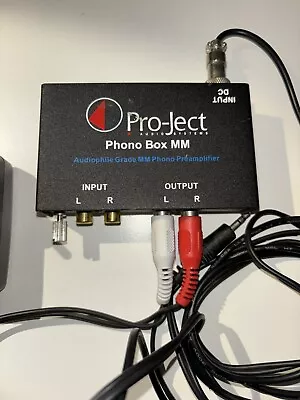 Kaufen Pro-Ject Phono Box MM Phono-Vorverstärker HiFi Phono Preamplifier Schwarz Black • 36.99€