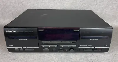 Kaufen Kenwood KXF-W4010 Doppel Tapedeck Cassette Deck HX-Pro Kassettendeck Auto Bias • 45€