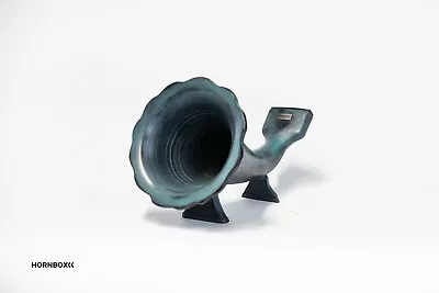 Kaufen HORNBOX • Handgemachtes Keramik Grammofon Für Smartphone • MARBLE Wave • 89€