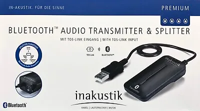 Kaufen Inakustik Premium Bluetooth Audio Transmitter & Splitter Auf Opto, UVP 89,00 € • 35.99€