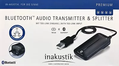 Kaufen Inakustik Premium Bluetooth Audio Transmitter & Splitter Auf Opto, UVP 89 € • 37.90€