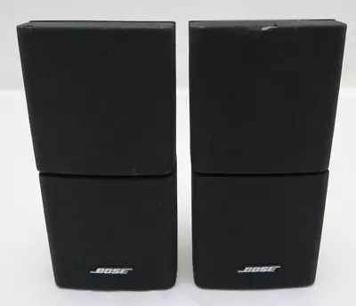 Kaufen BOSE Doppel-Cube 2 Stück Lautsprecher Schwarz Lifestyle Acoustimass 10 15 Cubes • 85€