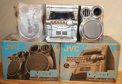 Kaufen JVZ Kompaktanlage CD Stereoanlage NEU, Kassette CA-MXKB2, SP-MXKB2 Lautsprecher • 199€