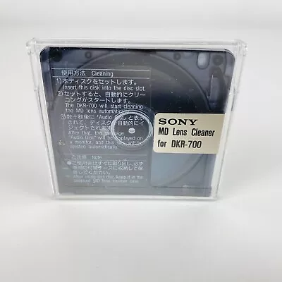 Kaufen Original Sony MD Lens Cleaner Für DKR-700 Digital Still Recorder Minidisc Rare • 149.99€
