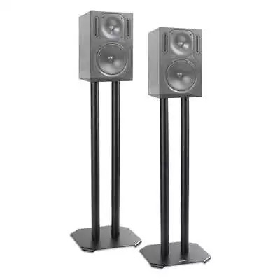Kaufen Duronic SPS1022 - 60 Twin Lautsprecherständer Schwarze Metall Basis / 60 Cm Höhe • 36.99€