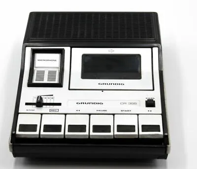 Kaufen Lettore E Registratore Nastro Cassette Grundig Vintage Microfono Integrato • 95€