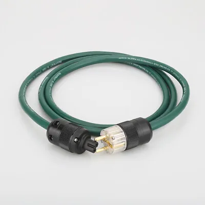Kaufen EU US AC HiFi Audio Power Kabel AMP Netzteil Netzkabel Mit Firgure 8 C7 Stecker • 55.82€