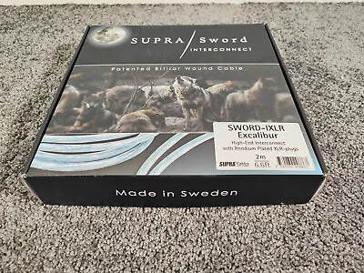 Kaufen Supra Sword IXLR Excalibur High End XLR Kabel In 2m Neuware • 1,069€