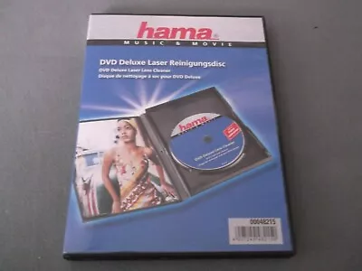 Kaufen Hama DVD Deluxe Laser Reinigungsdisc Music & Movie Gebraucht Wie Neu • 7.99€