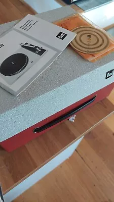 Kaufen Dual 410 Schall Platten Spieler LP Tragbar Rot Weiß • 25€