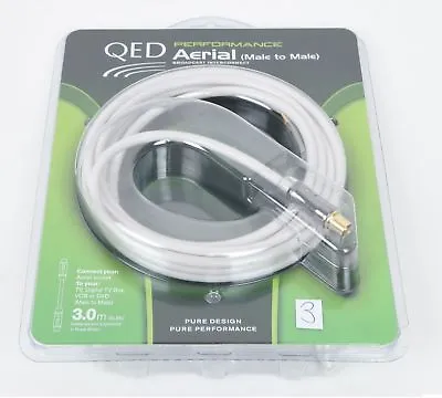 Kaufen QED Performance Aerial Antennen-Kabel M/M 3,0m EAN5477 UVP War 59,00€ • 28.27€