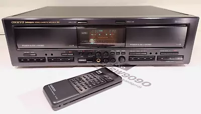 Kaufen ONKYO Integra TA-RW 9090 Stereo Cassette Tape Deck Tapedeck + FB + Manual TOP • 269€
