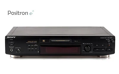 Kaufen Sony MDS-JE530 MiniDisc Recorder Schwarz + FB / Gewartet 1 Jahr Garantie [3] • 199€