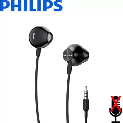 Kaufen Philips UE100BK Audio Kopfhörer In-ear Ohrhörer Mit Kabel 3,5mm Anschluß Schwarz • 8.49€
