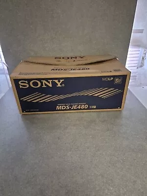 Kaufen Sony MDS-JE480 Minidisc Deck Recorder Player Mit Fernbedienung Und OVP 100% OK • 199.99€