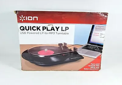 Kaufen ION Quick Play - USB Powered LP To MP3 Plattenspieler • 41.87€