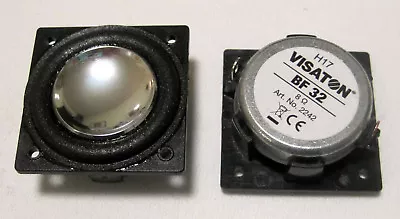 Kaufen Visaton BF 32 Breitbänder 2242 3,2cm 8 Ohm Miniatur 32mm Lautsprecher 1Kt. • 11€