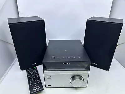 Kaufen Sony CMT-S20B Kompakt Stereo + Fernbedienung HI FI CD Player FM USB Schwarz • 58.13€