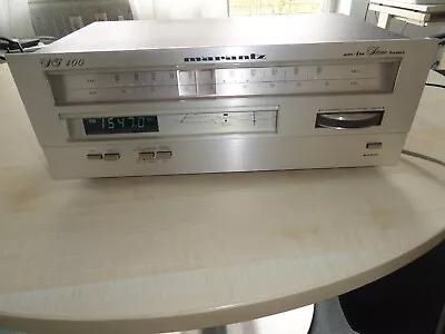 Kaufen Vintage MARANTZ ST 400  Stereo TUNER FM AM Silver 1980 Sehr Gut Erhalten Geprüft • 89.90€